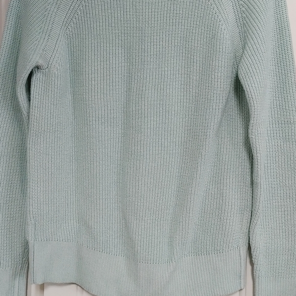 🍋Gap Seafoam V-Neck Knit Sweater ~ Size S - Picture 6 of 7